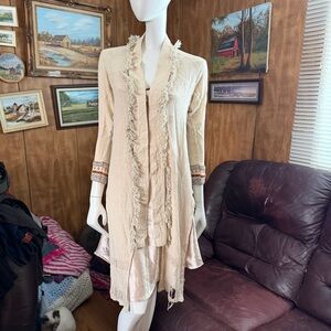 The White Raven Boutique Cardigan Kimono Top